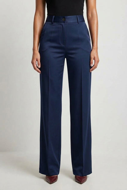 Luna | High-Waisted Wide-Leg Dress Pants