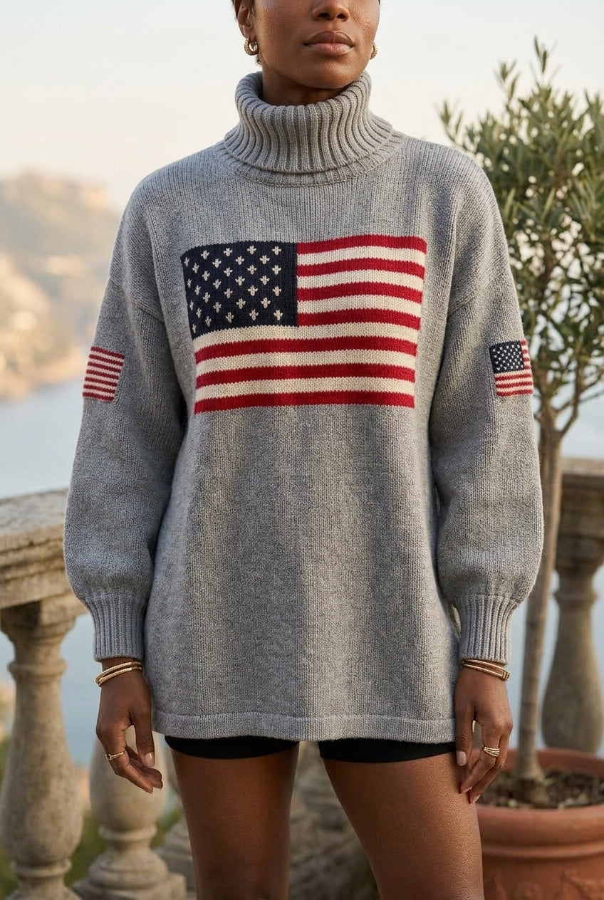 Arnia | Half-High Collar Knit Pullover