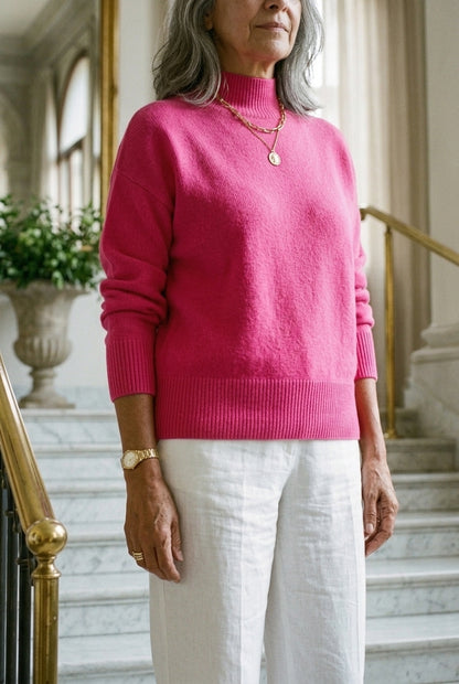 Severine Tallulah | Ribbed Roll Neck Sweater