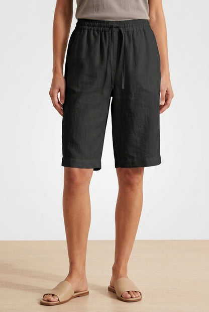 Casual Summer Shorts for Women, Relaxed Fit Lightweight Breathable with Drawstring Elastic Waist & Pockets, for Everyday