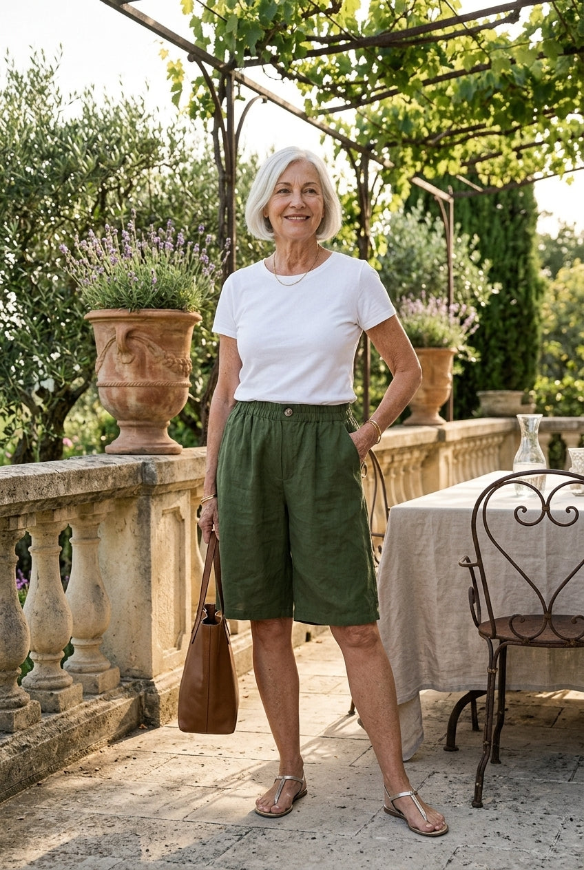 Ginette Ember | Loose Fit Shorts with Pockets