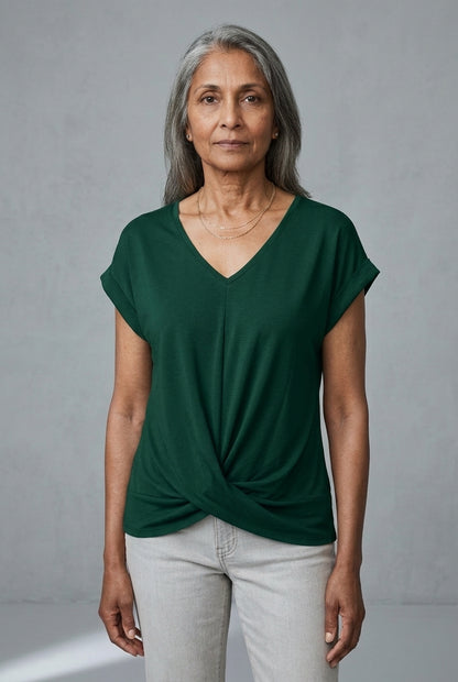 Ariadne | Relaxed V-Neck Top