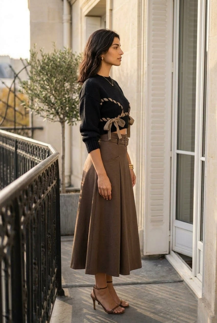 Larya | Knit Two-Piece Sweater Set
