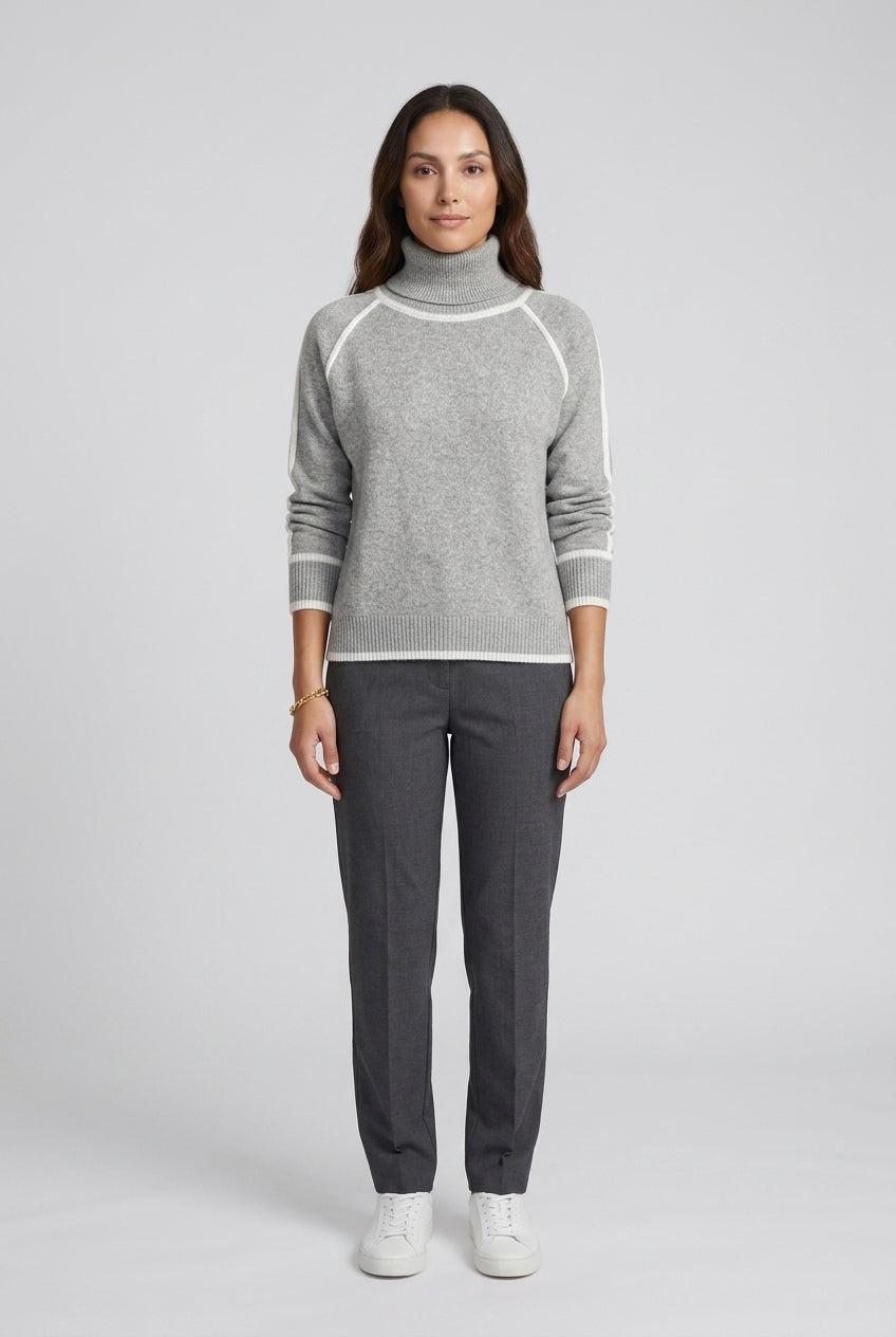 Lumi | Elegant High Collar Sweater