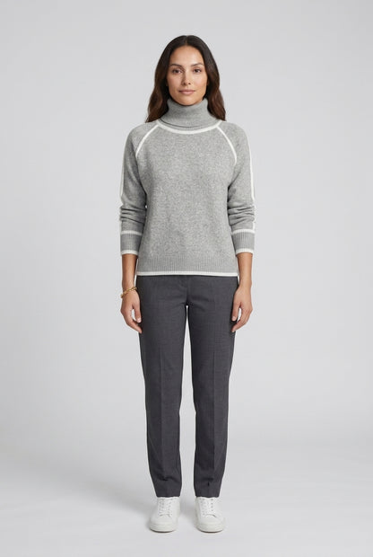 Lumi | Elegant High Collar Sweater