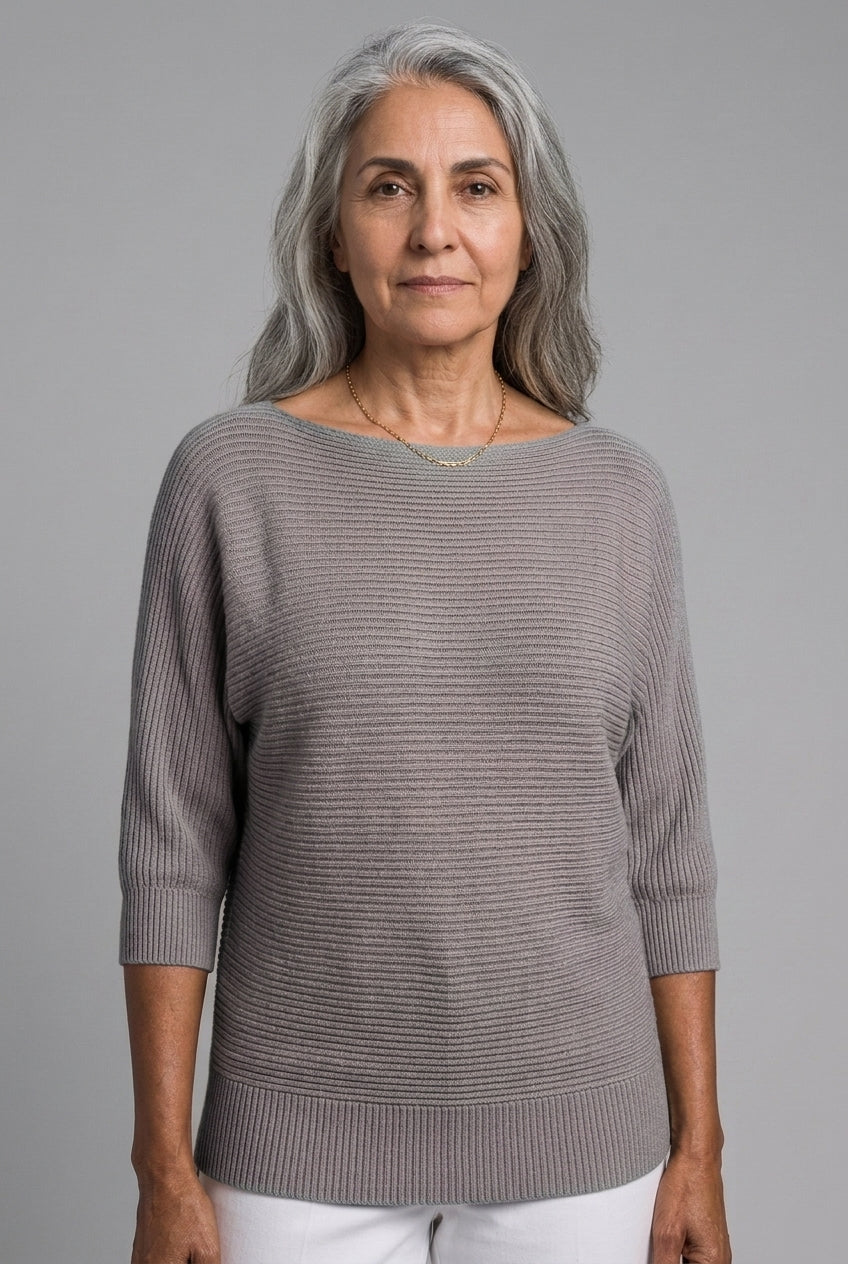 Ferdinande Anouk | Ribbed Cotton-Blend Sweater