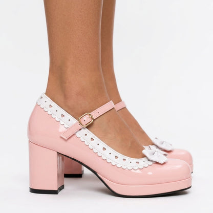 Maxine | Patent Bow-Tie Loafer