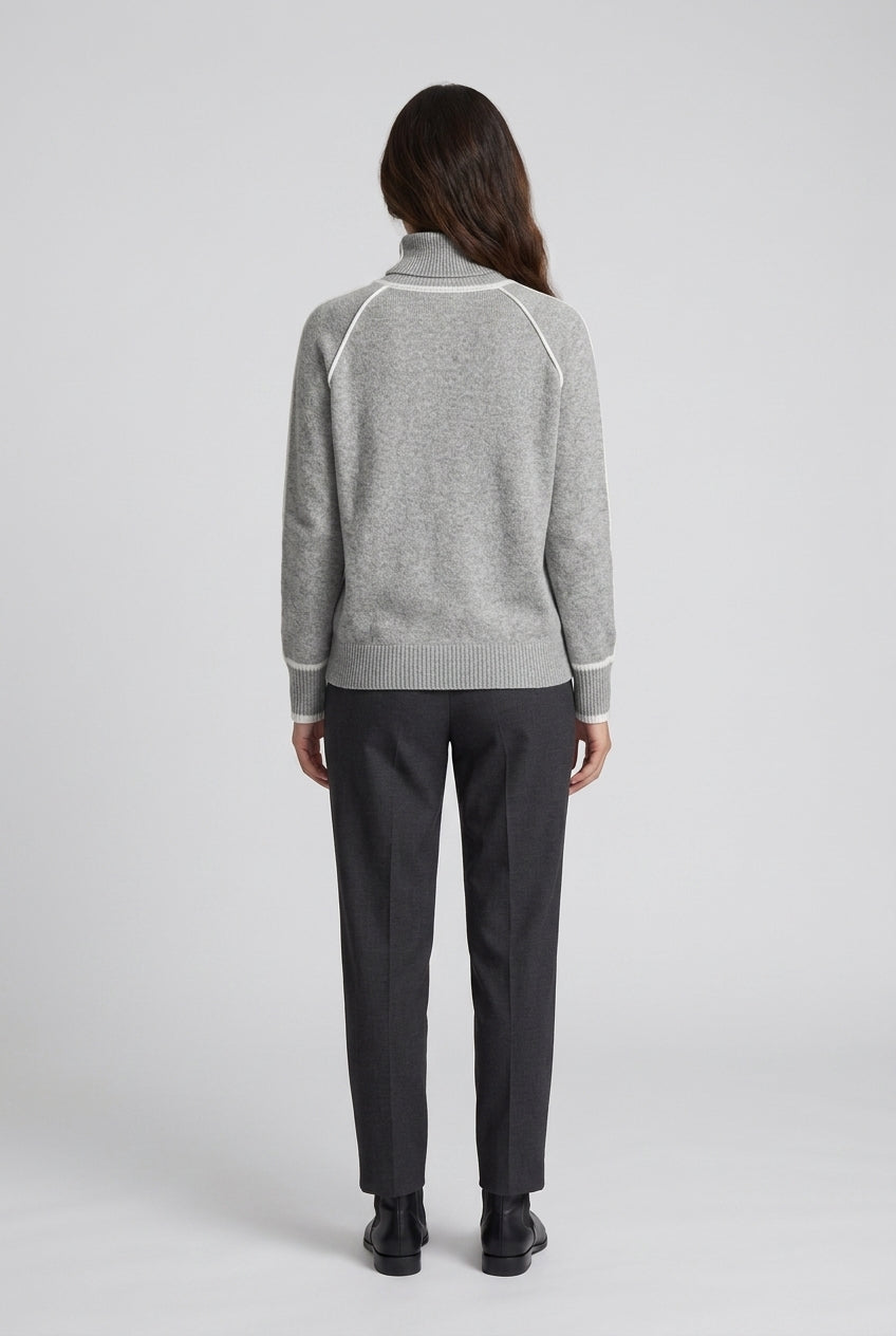 Lumi | Elegant High Collar Sweater