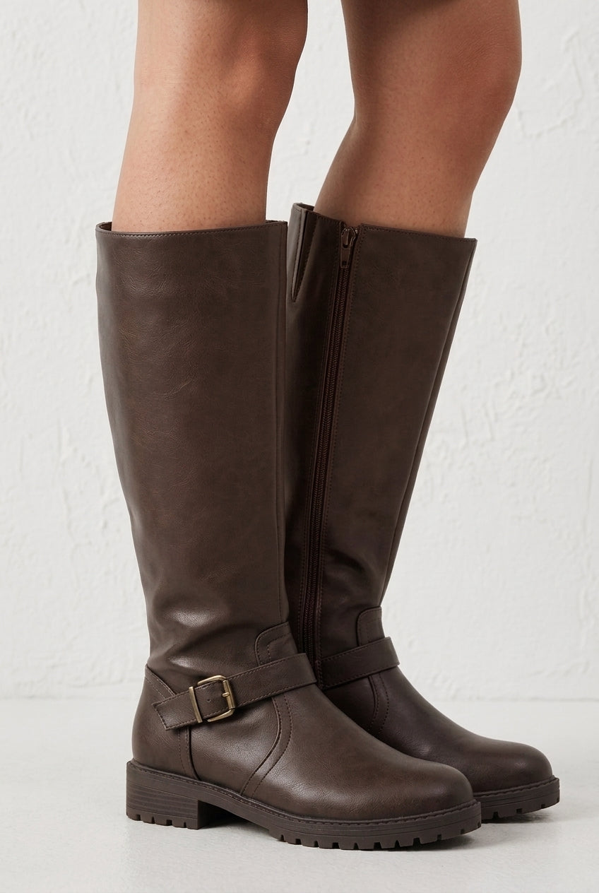 Retro Low Heel Boots for Women, Classic Comfortable Everyday Ankle Boot with Subtle Lift, for Casual, Work & Dressier We